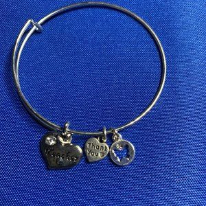 Two Silver Friendship Bracelets